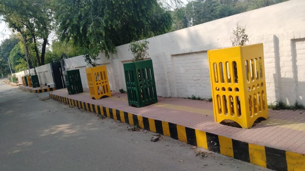 Precast Reinforced Cement Concrete (RCC) Tree Guard � Supply & Installation